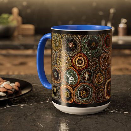 "Every Detail, His Design", Colorful Mugs (11oz, 15oz)