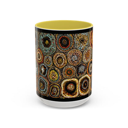 "Every Detail, His Design", Colorful Mugs (11oz, 15oz)
