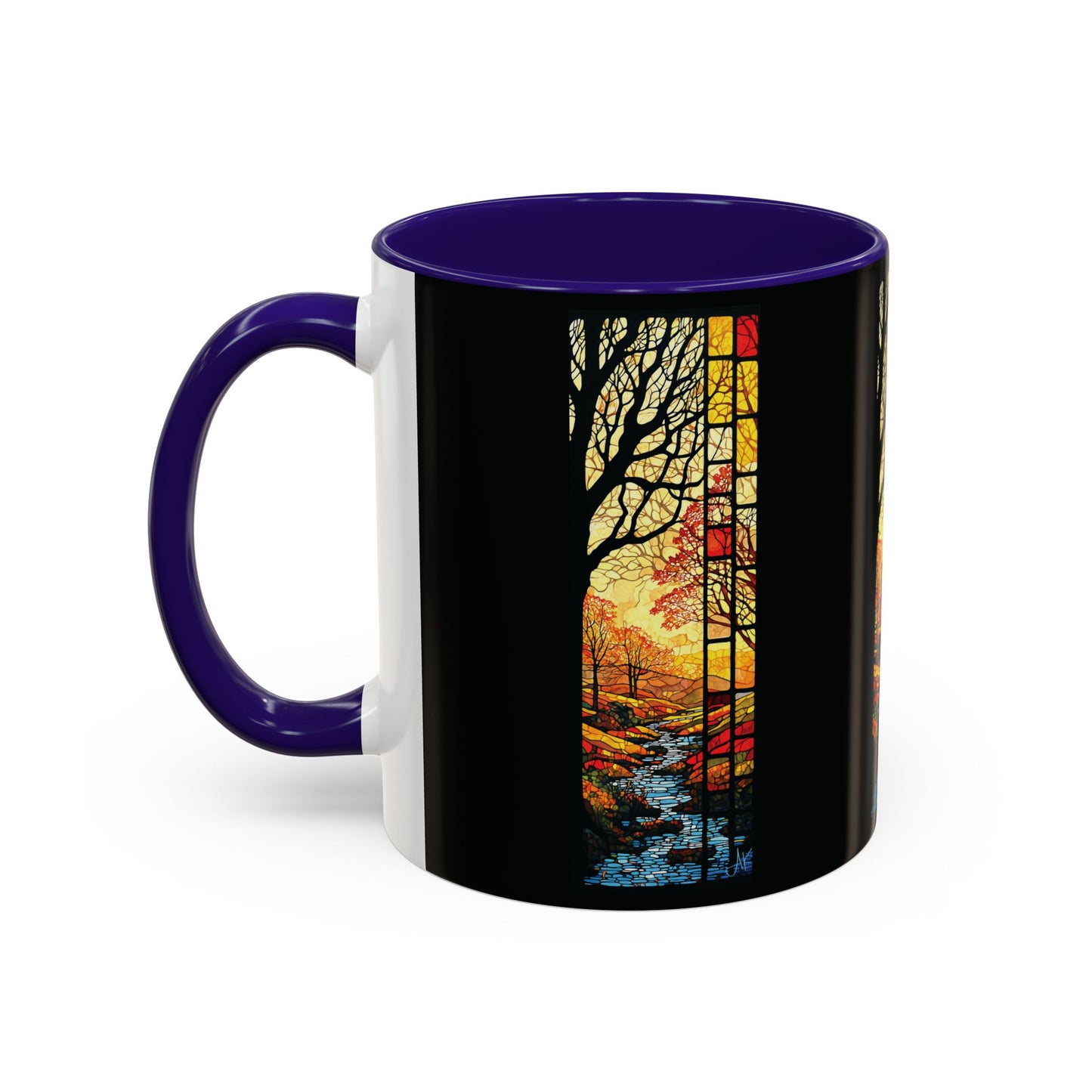 "Realization at 5", Colorful Mugs (11oz, 15oz)