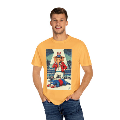 "Brutal Woke Knockout 2024", Unisex T-shirt (Light Colors)