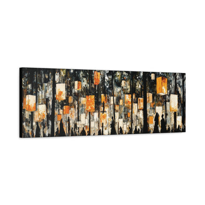 "Lantern Festival", Fine Art Matte Canvas, Stretched, 1.25"