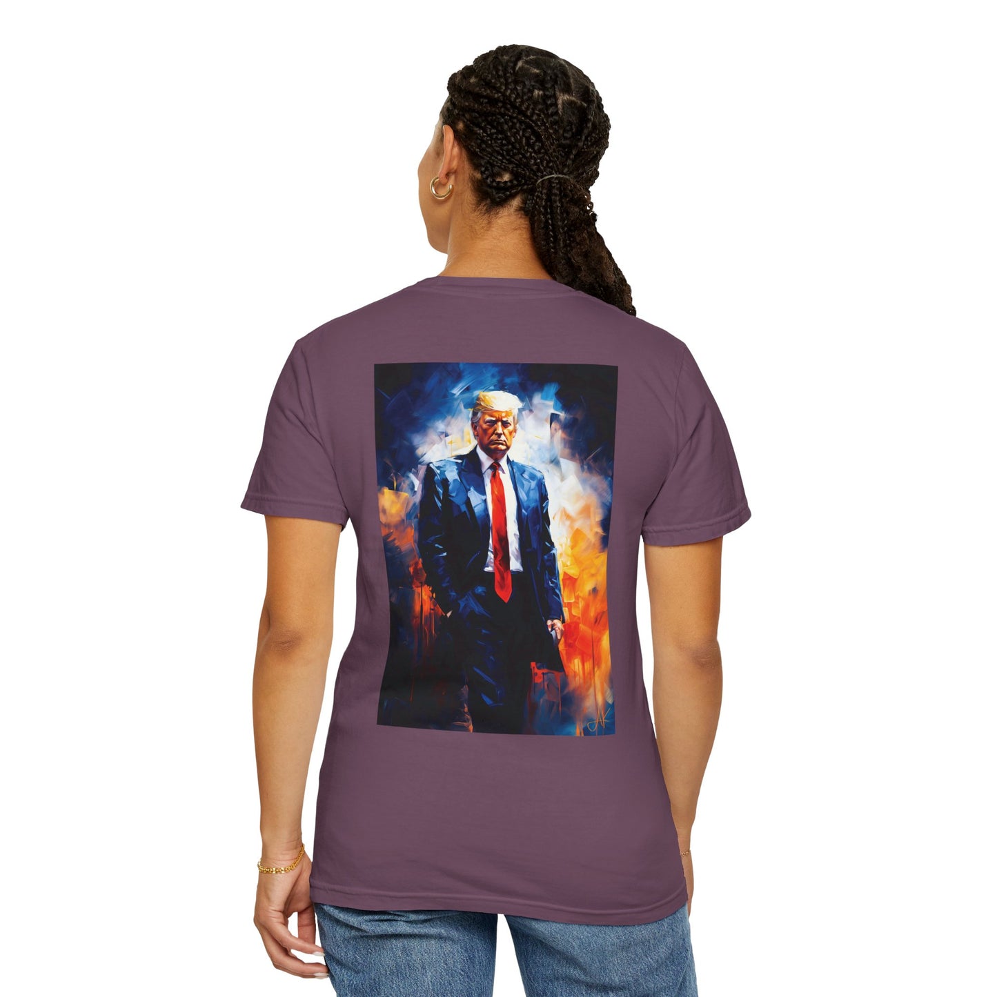 "Trump Portrait" #22, Unisex T-shirt (Dark Colors)