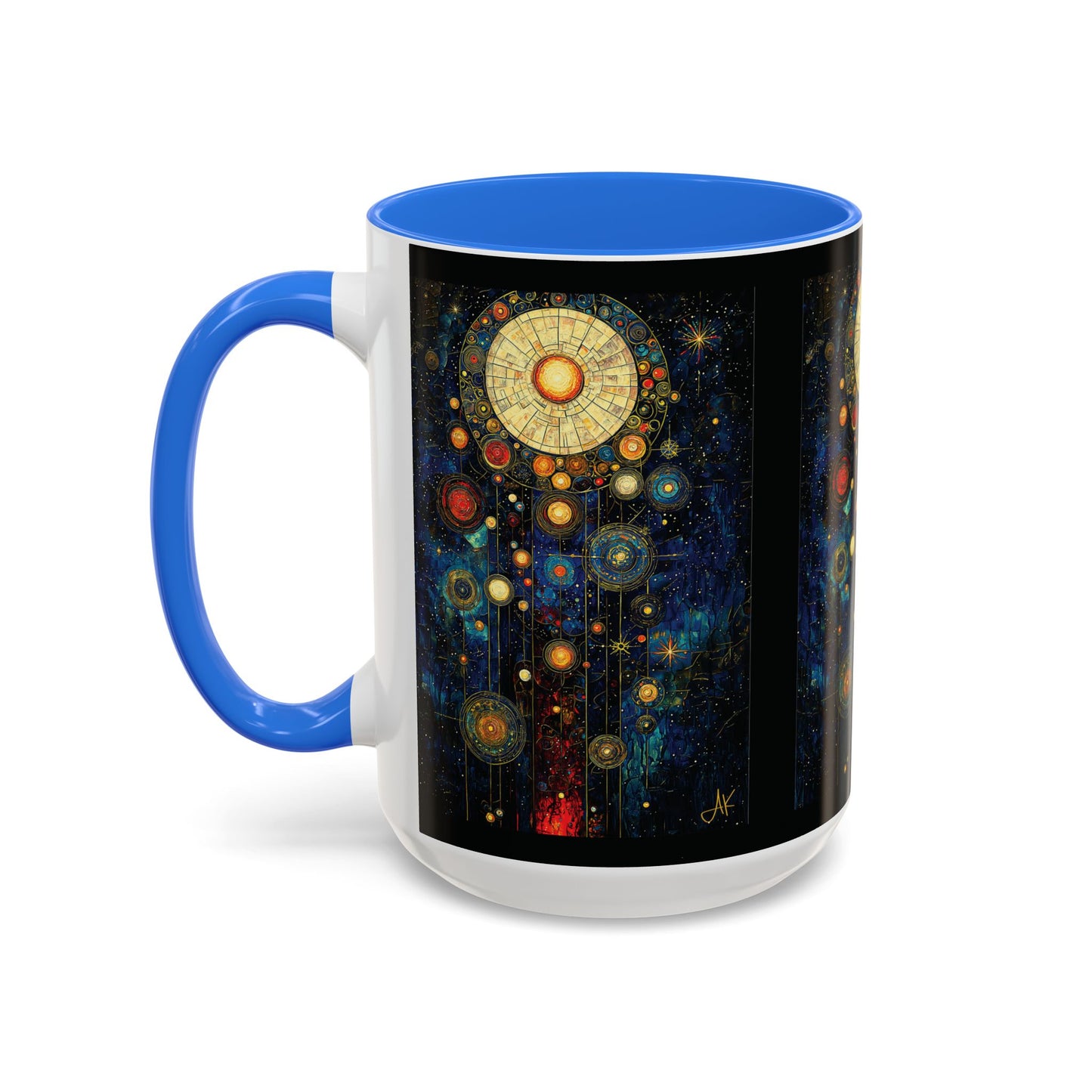"Ancient Connection to God", Colorful Mugs (11oz, 15oz)