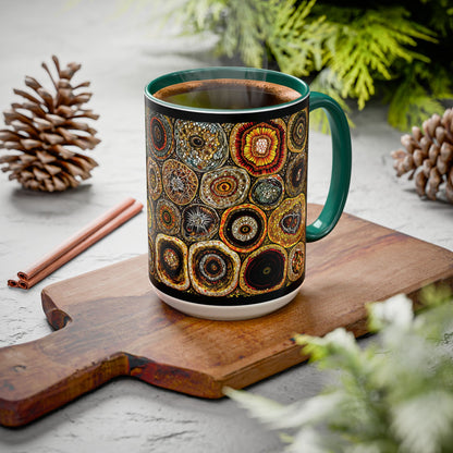 "Every Detail, His Design", Colorful Mugs (11oz, 15oz)