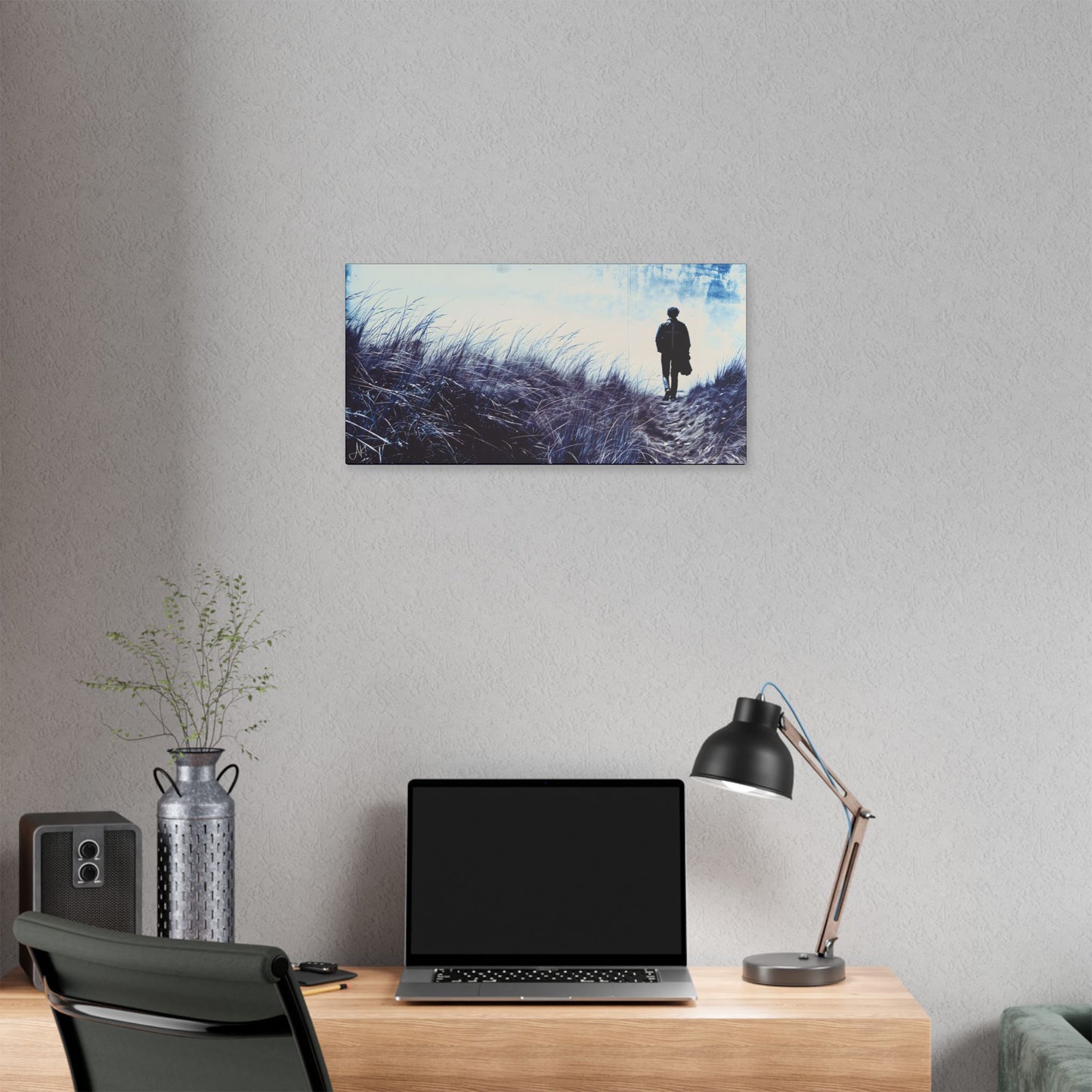 "One Never Walks Alone", Classic Stretched Canvas Fine Art Print