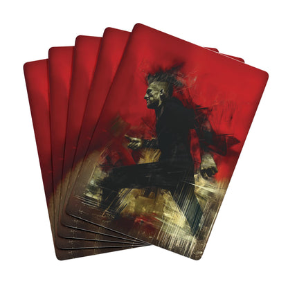 "Hit the Toe", Fine Art Playing Cards