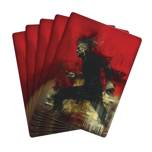 "Hit the Toe", Fine Art Playing Cards