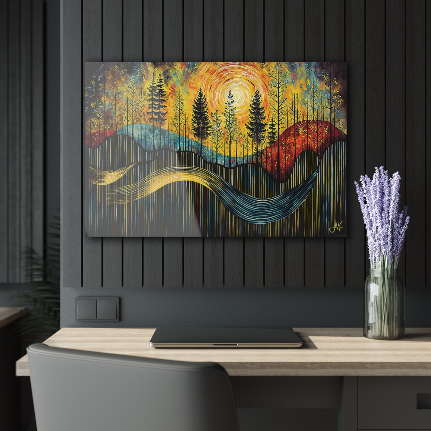 "Sacred Resonance", Fine Art Acrylic Wall Prints (French Cleat Hanging)