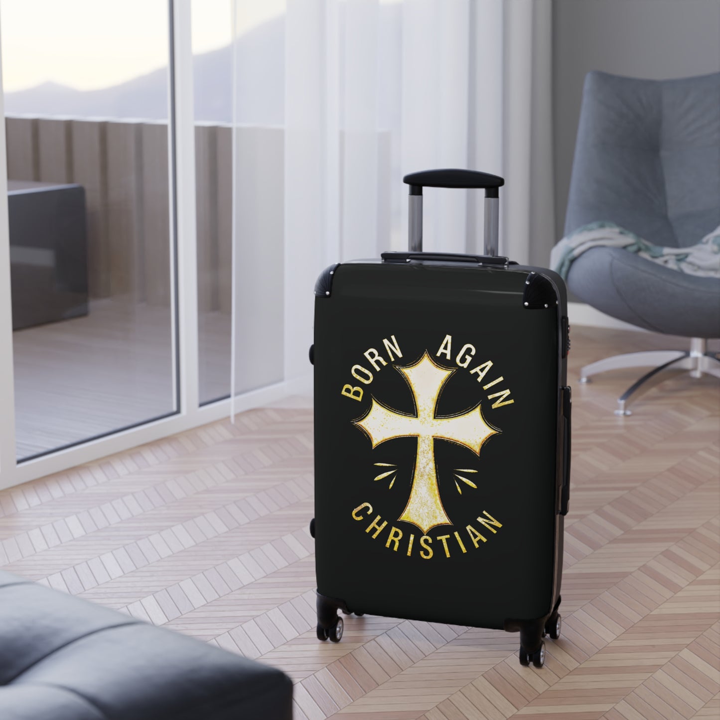 "Born Again Christian" #02 Suitcases (Noir Black)