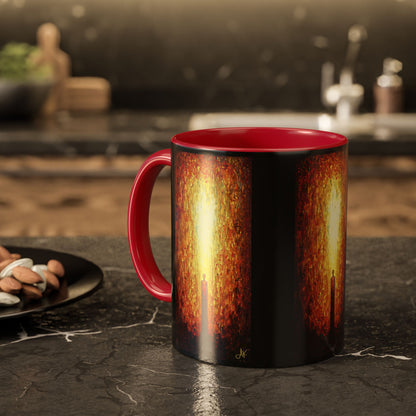 "Born of His Light", Colorful Mugs (11oz, 15oz)