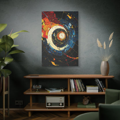 "Shatterdawn Vortex", Fine Art Matte Canvas, Stretched, 1.25"