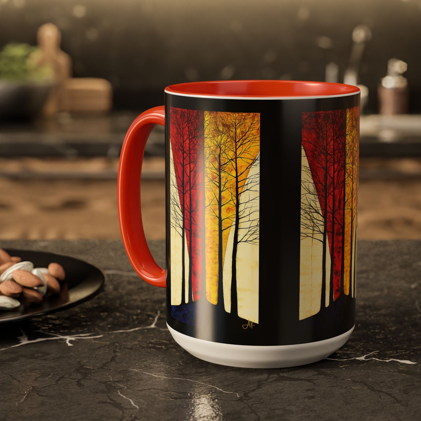 "Go Out in Joy" Isaiah 55:12 (NIV)", Colorful Mugs (11oz & 15oz)