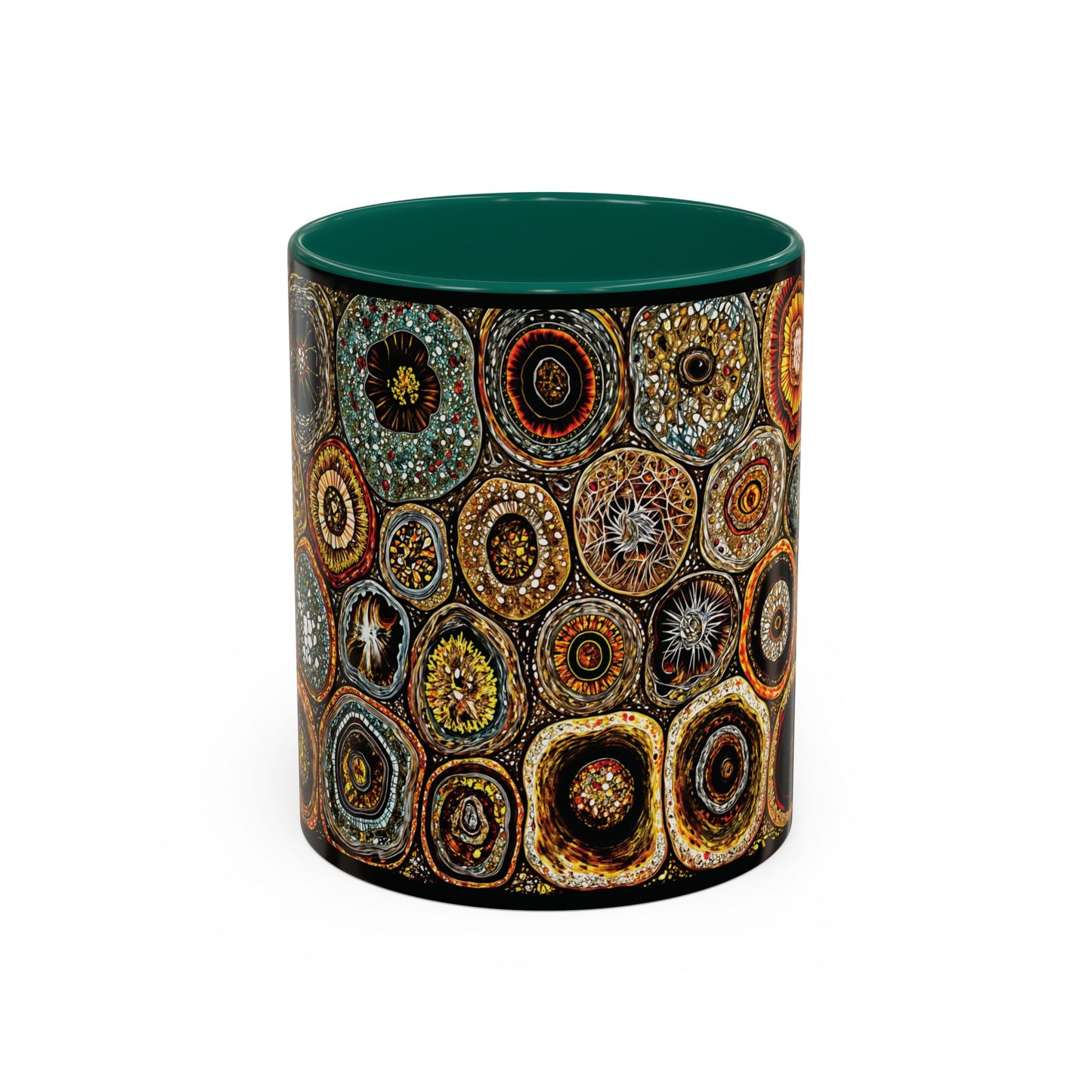 "Every Detail, His Design", Colorful Mugs (11oz, 15oz)