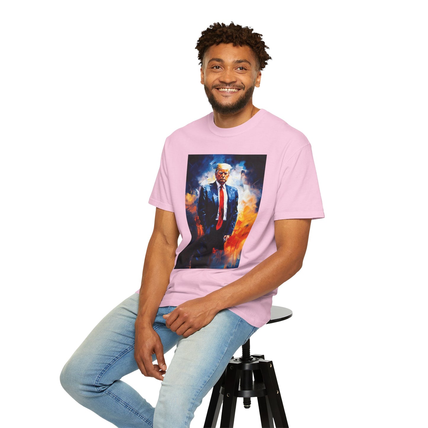 "Trump Portrait" #22, Unisex T-shirt (Light Colors)