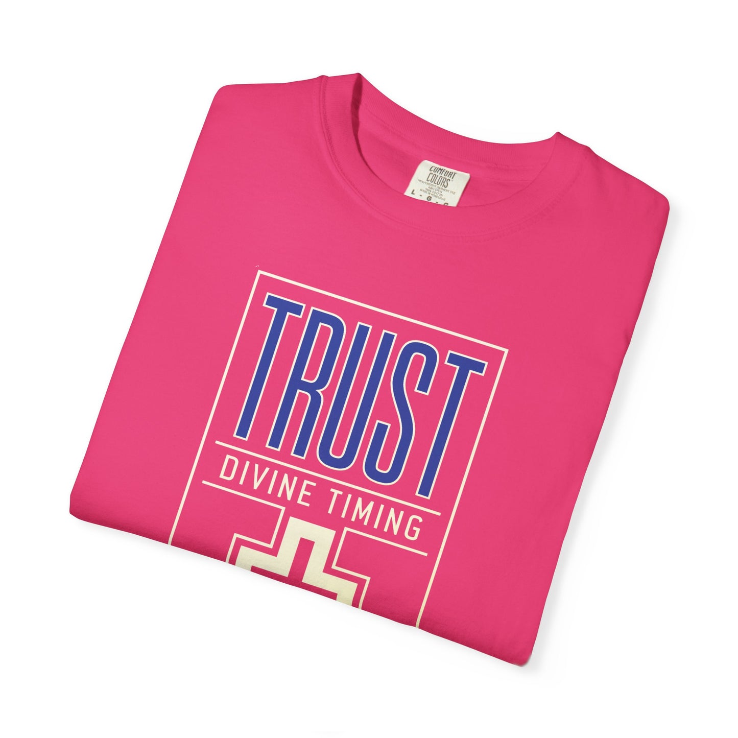 "Trust Divine Timing" #01, Unisex T-shirt