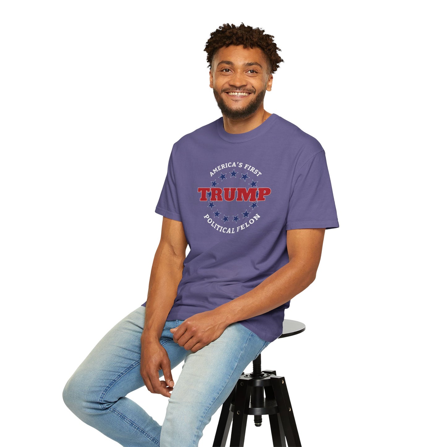 "Trump - America's First Political Felon", Unisex T-shirt
