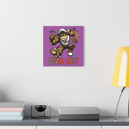 "Find Out", Acrylic Wall Prints (French Cleat Hanging) (Violet Benediction)