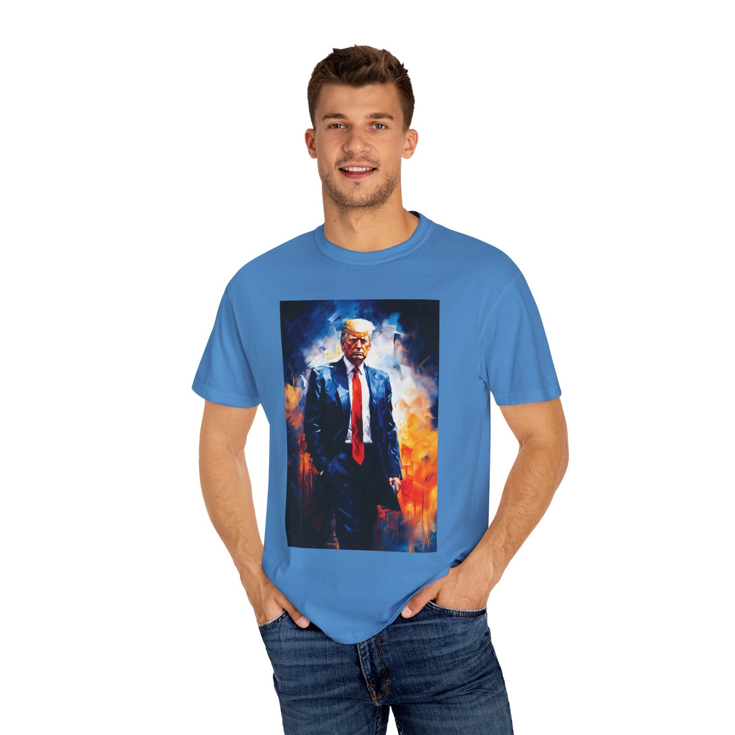 "Trump Portrait" #22, Unisex T-shirt (Light Colors)