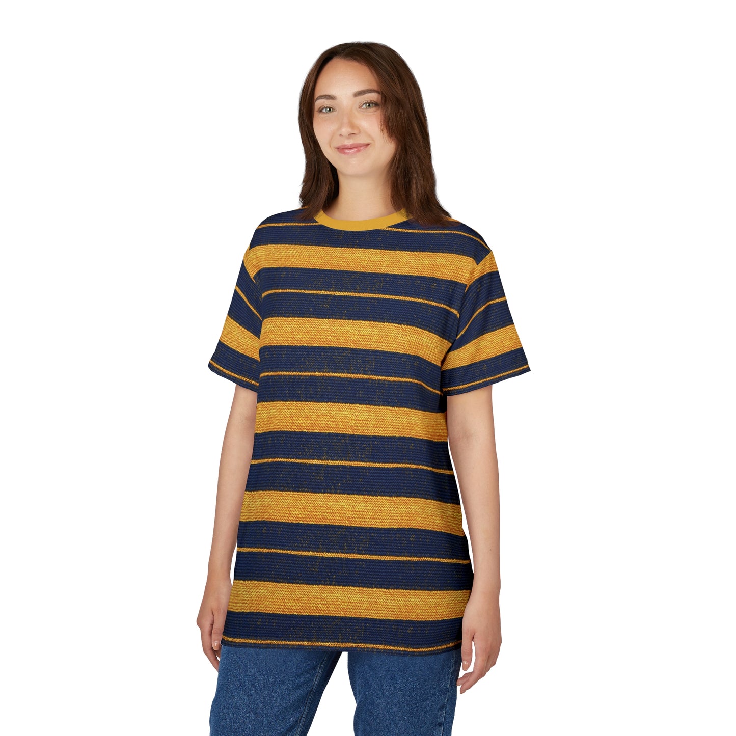 "Golden Ensign", Unisex Tee (Ensign Gold Collar)