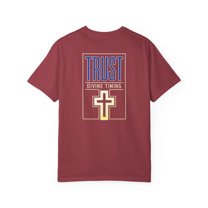 "Trust Divine Timing" #01, Unisex T-shirt