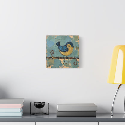 "Little Birdie", Fine Art Matte Canvas, Stretched, 1.25"