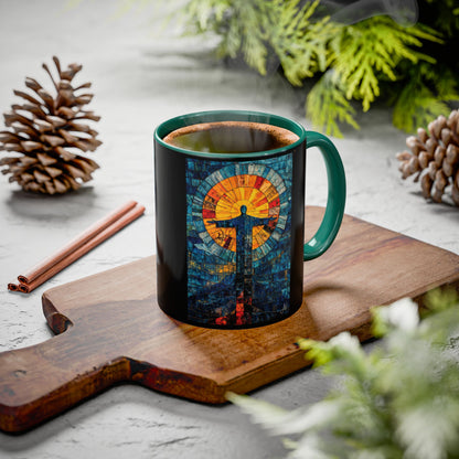 "Alpha and Omega - Revelation 22:13", Colorful Mugs (11oz, 15oz)