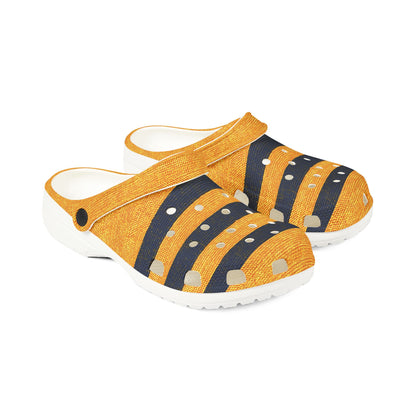 "Triple Ensign", Foam Rubber Clogs