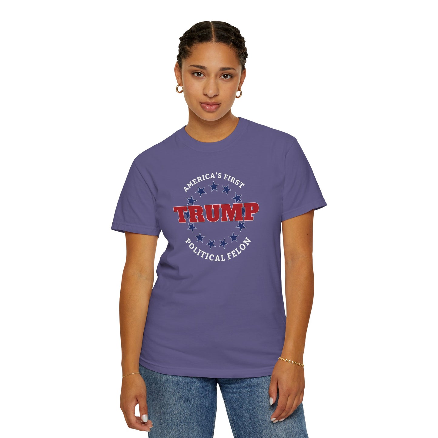 "Trump - America's First Political Felon", Unisex T-shirt
