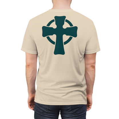 "Retro Jesus", Unisex T-shirt (Antique Parchment)