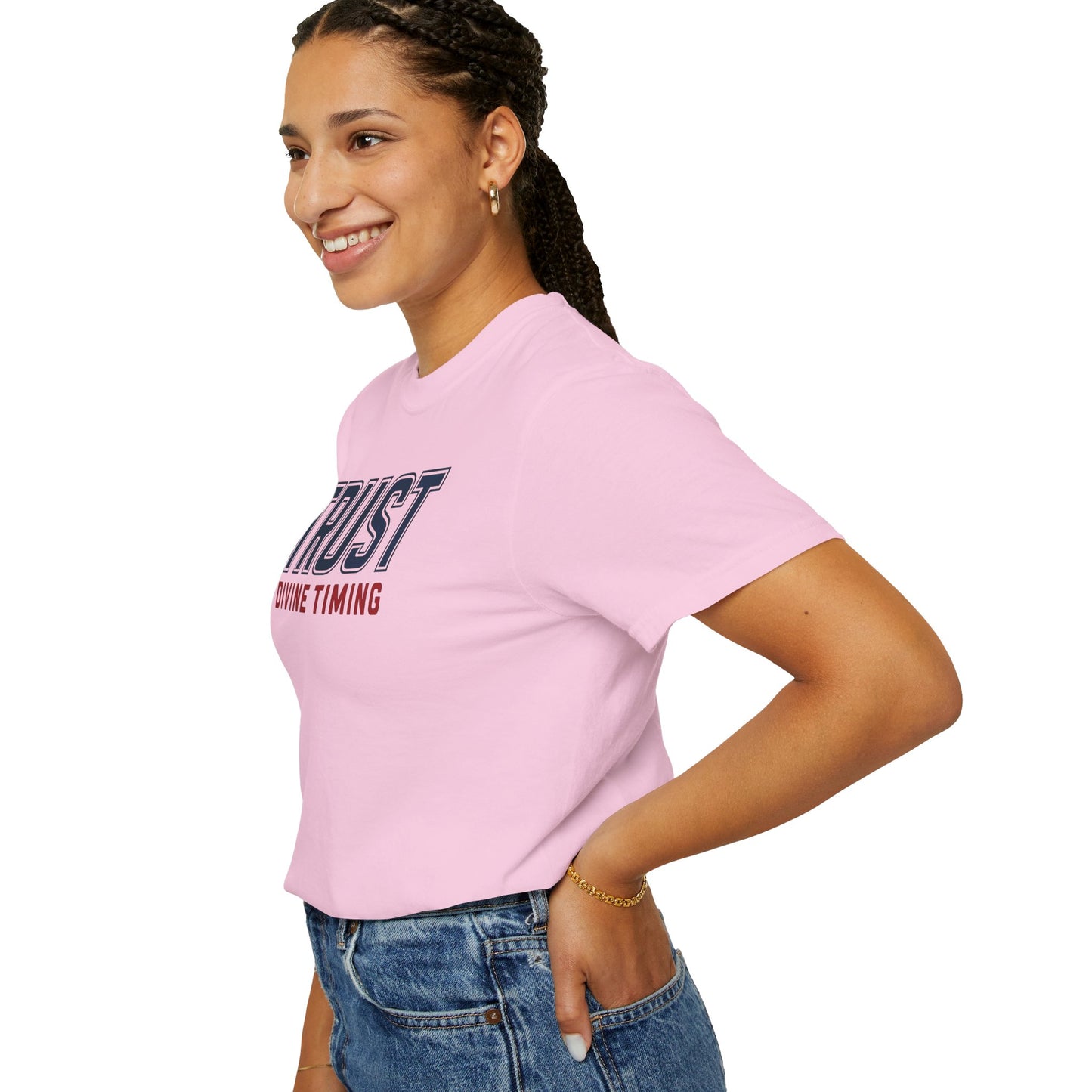"Trust Divine Timing" #02, Unisex T-shirt