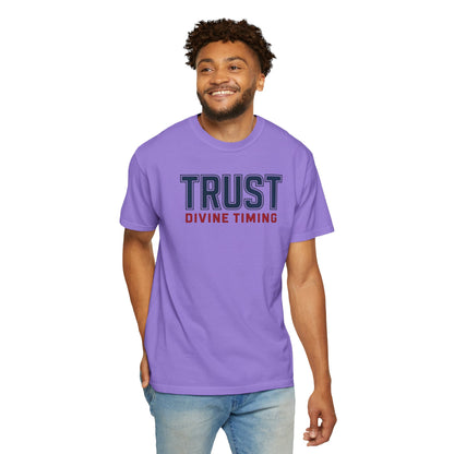 "Trust Divine Timing" #02, Unisex T-shirt