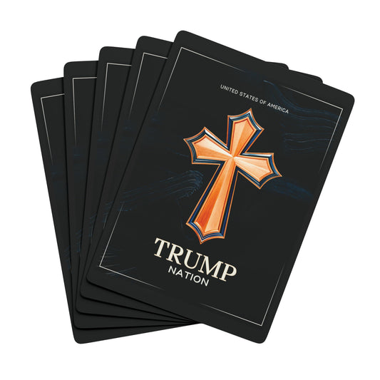 "Trump Nation" Playing Cards (Cool Black)