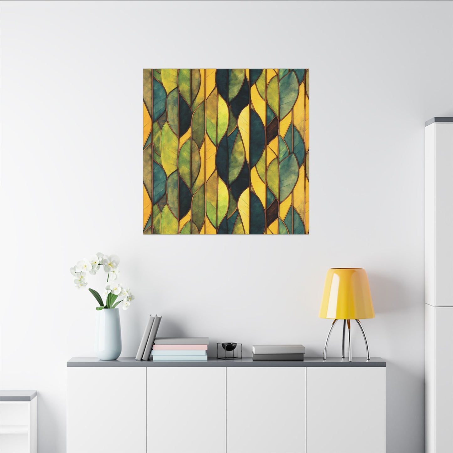 "Inner Grove", Classic Stretched Matte Canvas Pattern Art Print