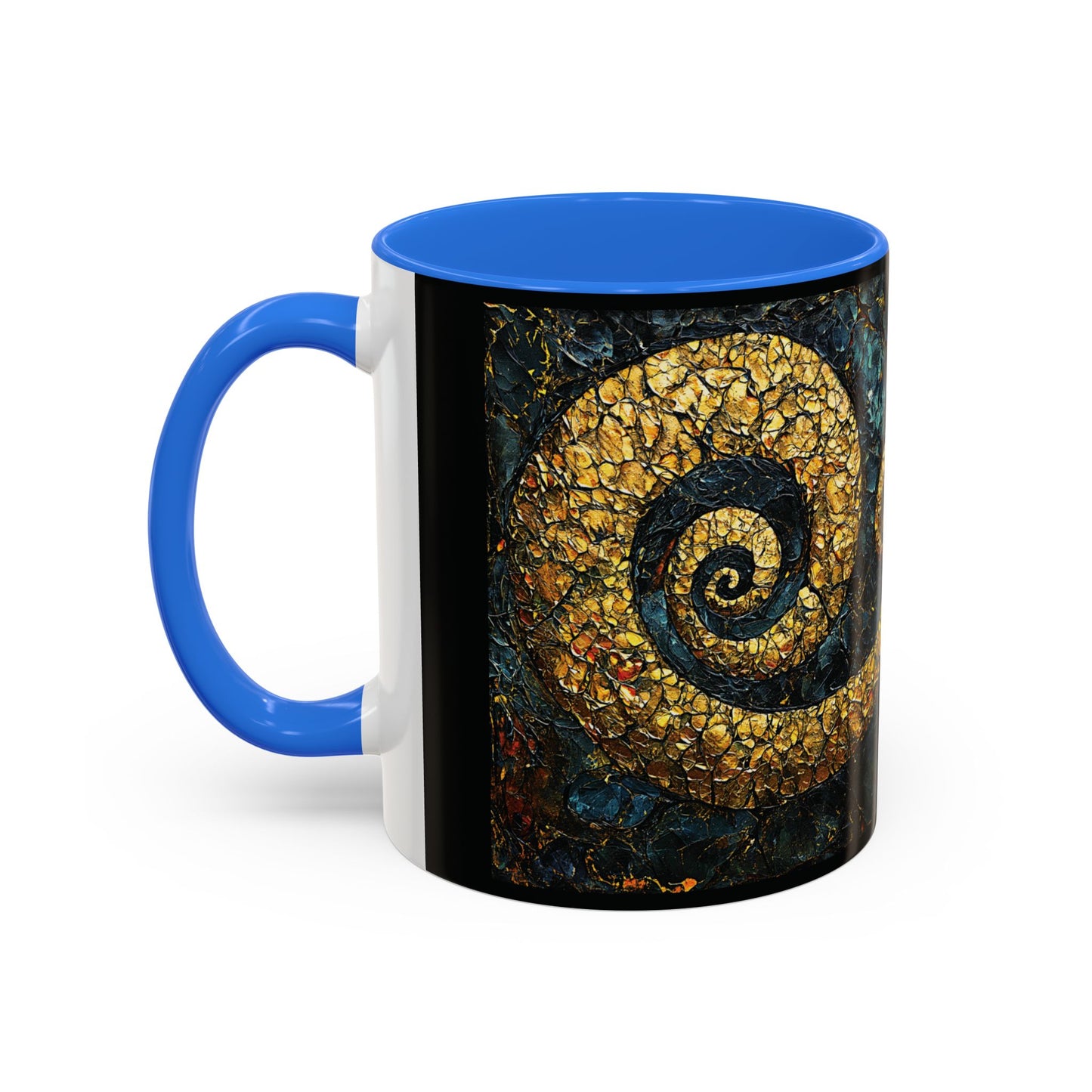 "From Stone to Savior's Light", Colorful Mugs (11oz, 15oz)