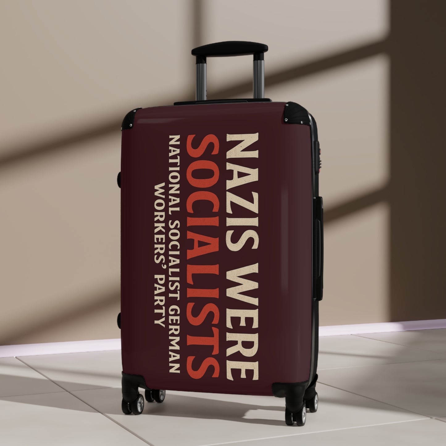 "Nazis were Socialists", Suitcase (Mama Africa)