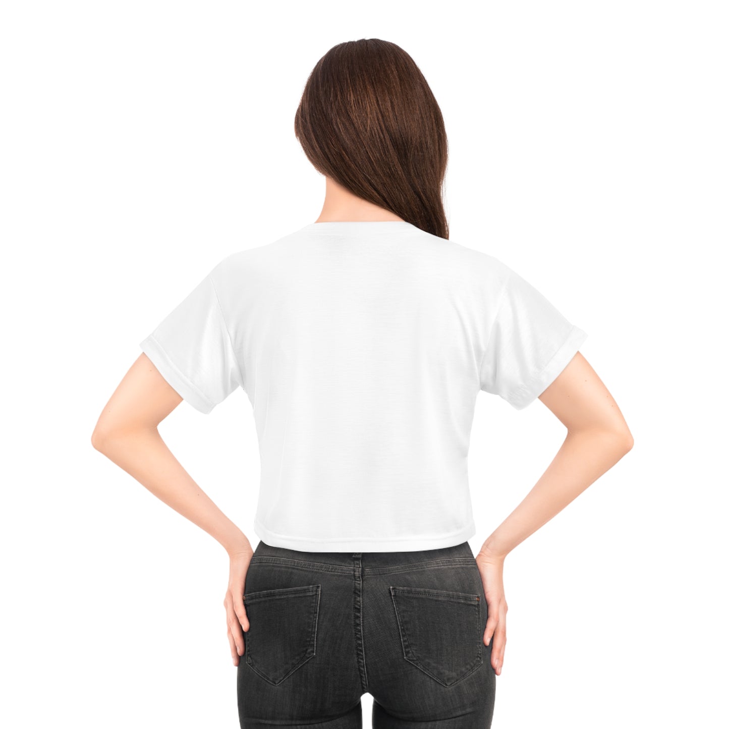 "Femininity not Feminism" #01, Crop Tee