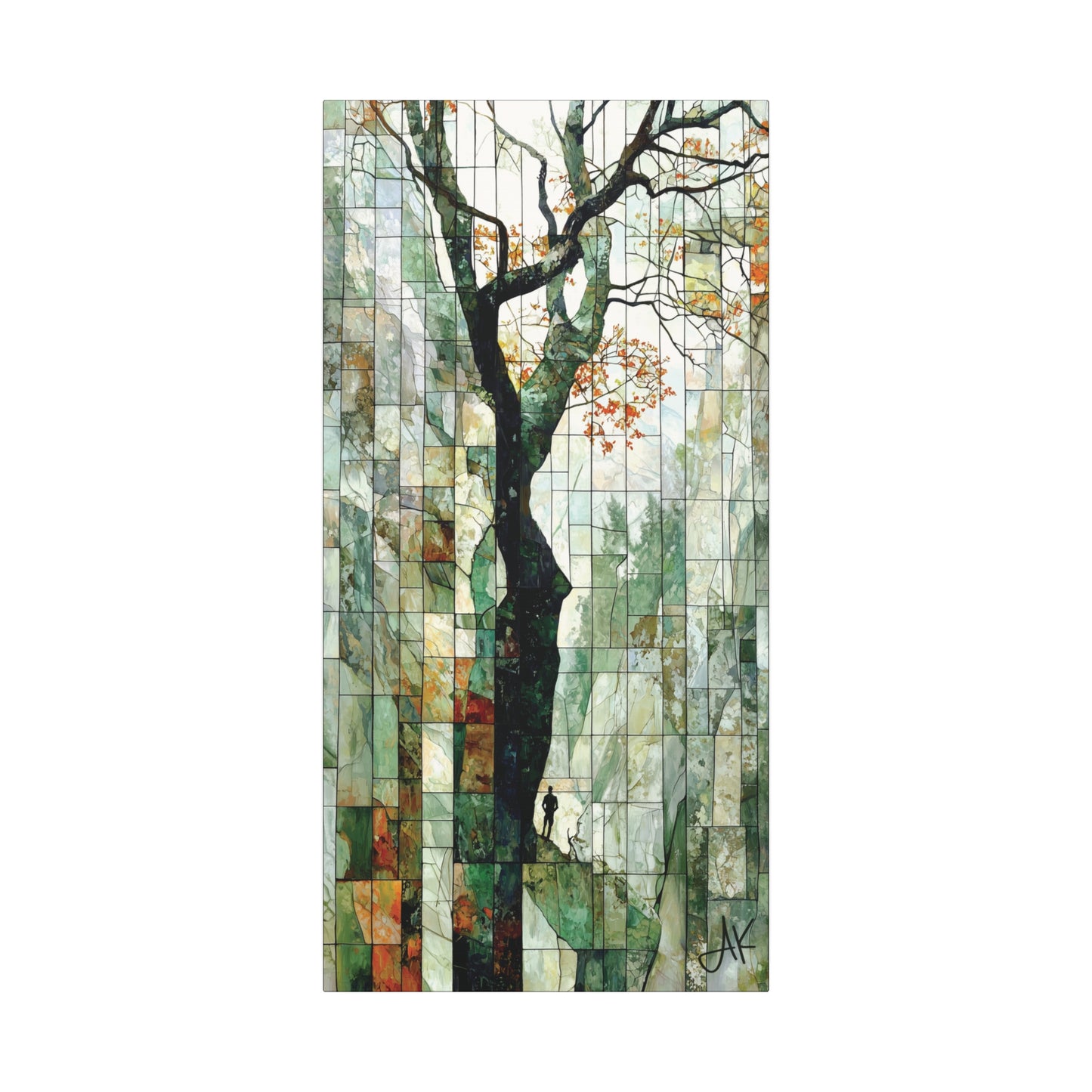 "She Who Will Color the World", Fine Art Matte Canvas, Stretched, 1.25"