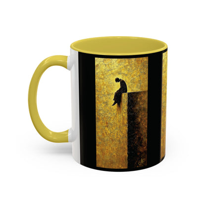 "In Darkest Hour He Is With Me", Colorful Mugs (11oz, 15oz)
