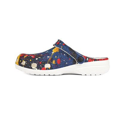 "Abstract 274", Foam Rubber Clogs