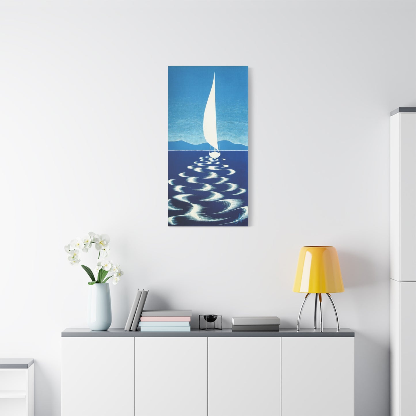 "Smooth Sailing", Fine Art Matte Canvas, Stretched, 1.25"
