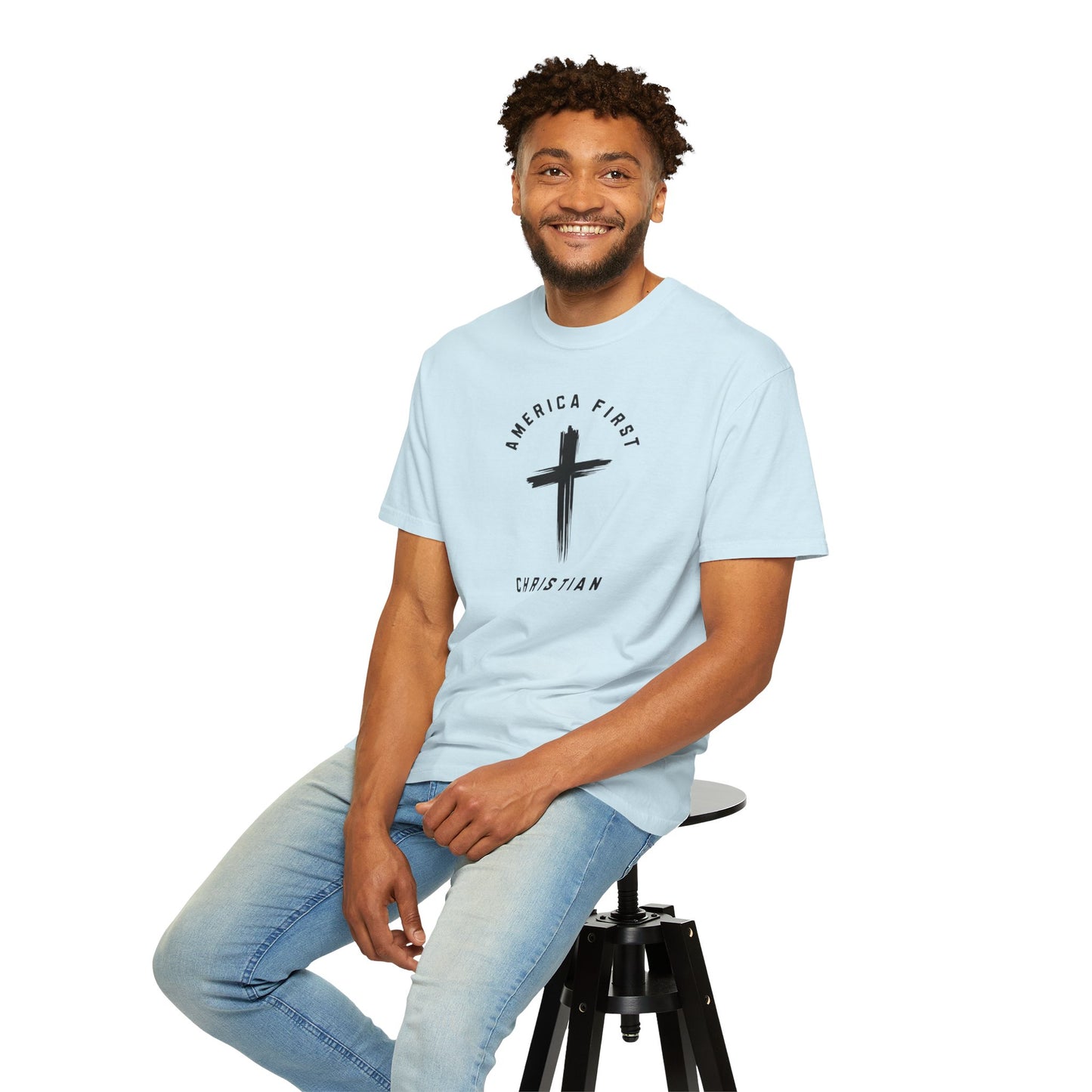 "America First Christian" #05, Unisex T-shirt (Light Colors)