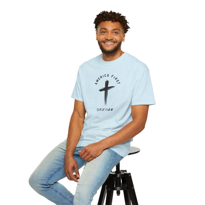 "America First Christian" #05, Unisex T-shirt (Light Colors)