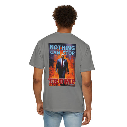 "Nothing Can Stop Trump", Unisex T-shirt (Light Colors)