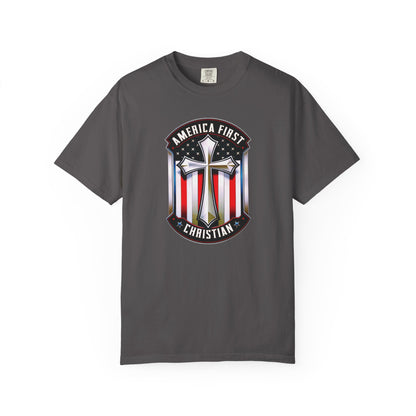 "America First - Christian" #01, Unisex T-shirt