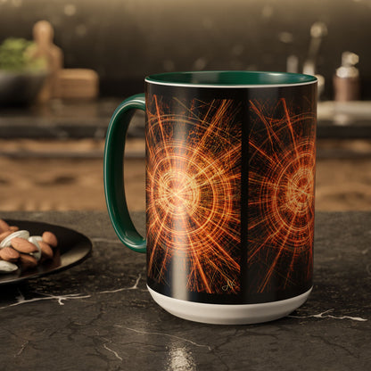 "His Light After Darkness", Colorful Mugs (11oz, 15oz)