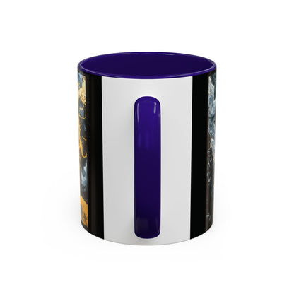 "An Crann Naomh (Gaelic) - The Sacred Tree (English)", Colorful Mugs (11oz & 15oz)