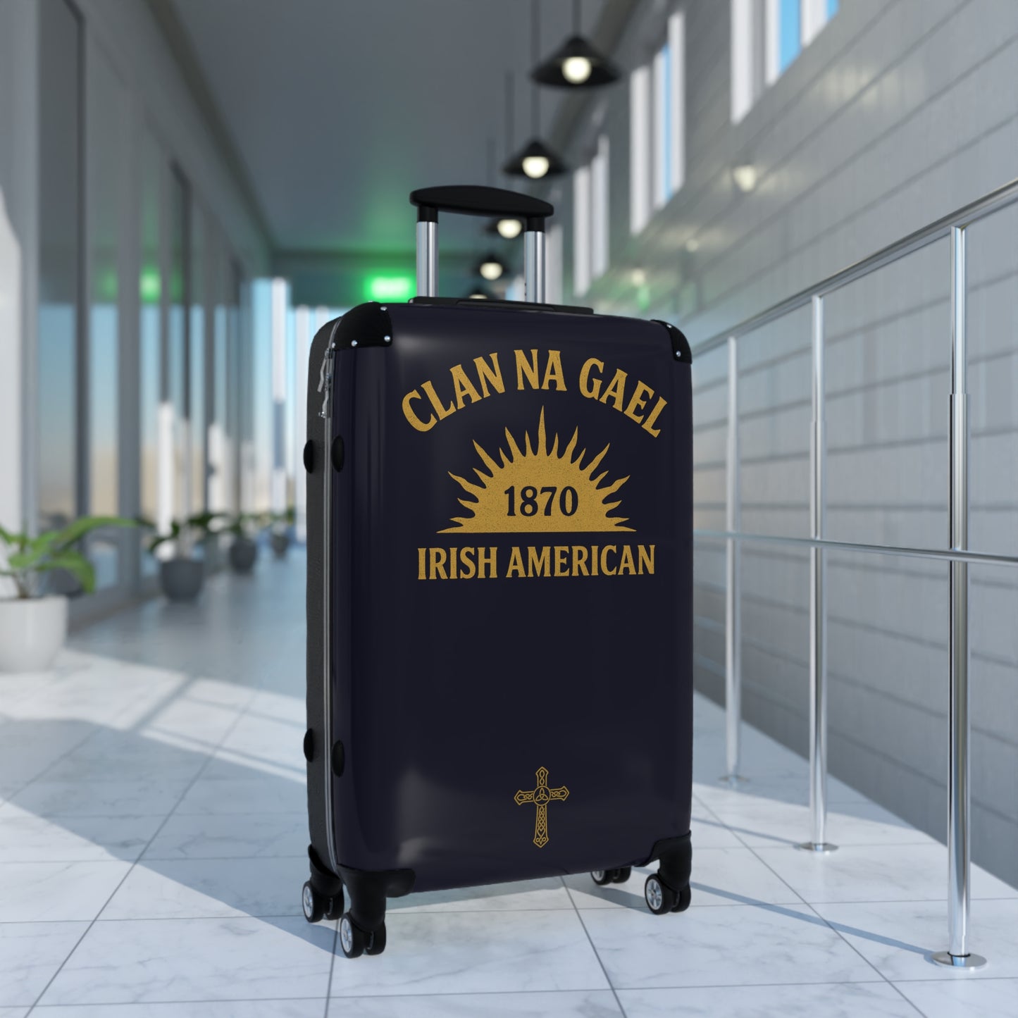 "Clan na Gael - Irish American", Suitcase (Black Rock Blue)