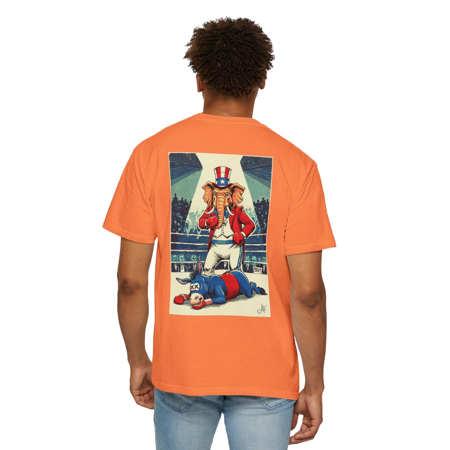 "Brutal Woke Knockout 2024", Unisex T-shirt (Light Colors)
