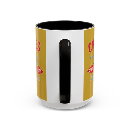"Delicious Cherries", Colorful Mugs (11oz, 15oz) (Forgelight Gold)