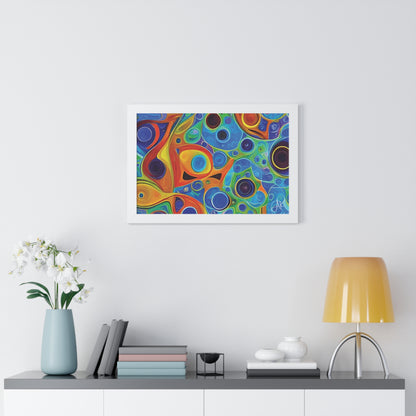 "Primordial Soup", Framed Paper Poster